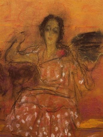 ÉDOUARD VUILLARD Femme assise en Intérieur